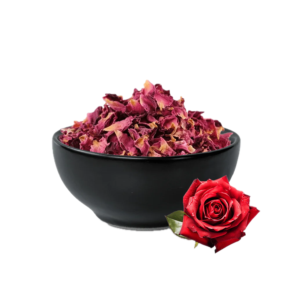 Premium wholesale Dried Rose Petals Damask rose pink Neemuch Manish Enterprises